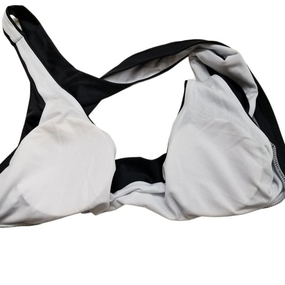 Baphomet 666 Satanic Tank Swim Top Cheeky Bottoms Bikini Swimsuit 2X Black White - Picture 12 of 15